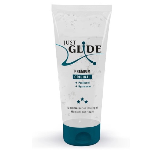 Just Glide Premium - Nawilżający Lubrykant Wodny Premium 200 ml